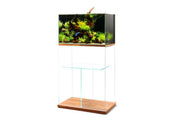 Ultum Nature Systems UNS Glass Aquarium Stand, modern transparent glass stand for fish tanks, sturdy and sleek design.