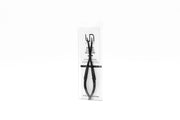 UNSTOOLS UNS Limited Black Spring Curved Scissors for grooming and styling, with ergonomic handles and sharp curved blades.
