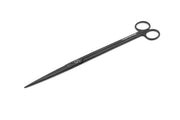 UNSTOOLS UNS Limited Black Straight Scissors for accessories, featuring a sleek black finish and sharp blades for precise cutting.