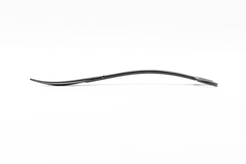 UNSTOOLS UNS Limited Black Wave Scissors, stylish hairdressing accessories with black wave handles and sharp blades.