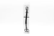 UNSTOOLS UNS Limited Black Wave Scissors, sleek black hair styling accessories with wavy blades, for precise cutting and trimming.